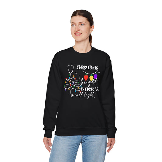 Smile Bright Heavy Blend™ Crewneck Sweatshirt