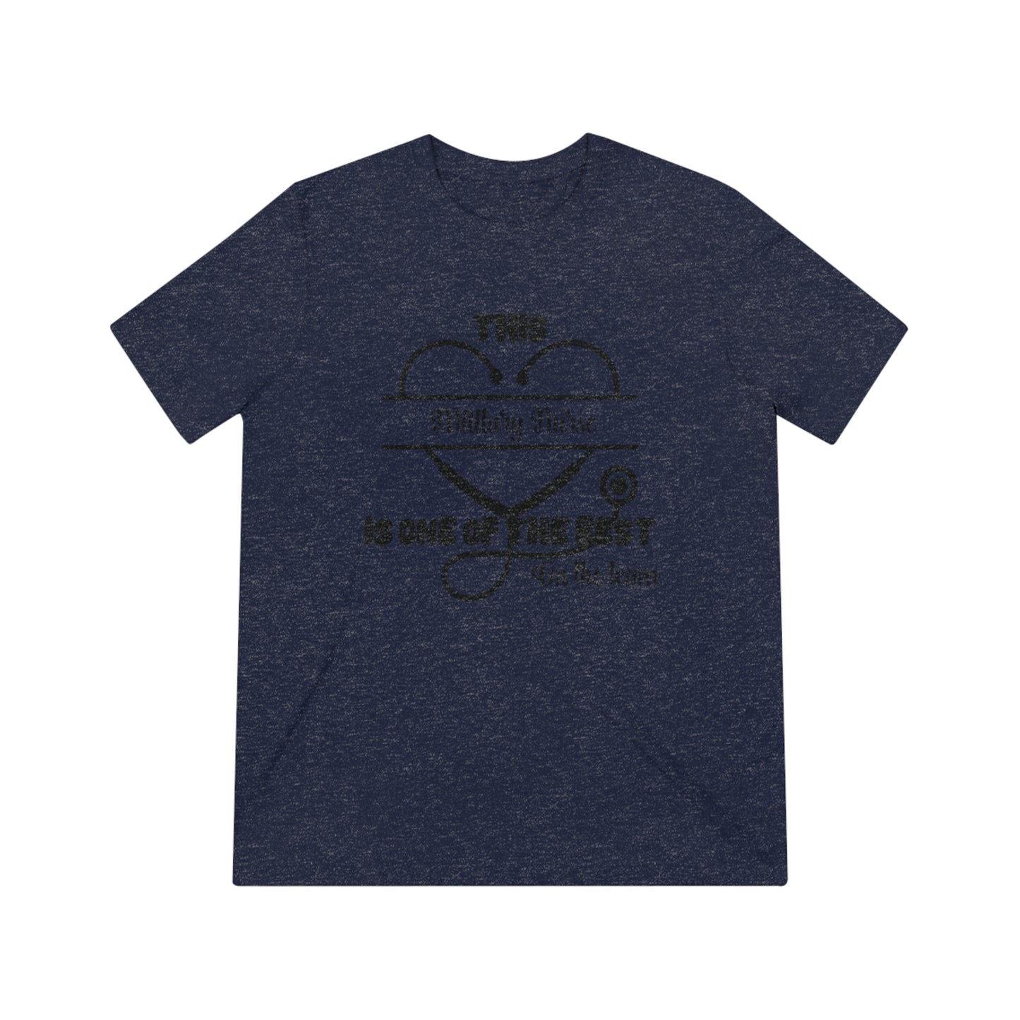 Military Nurse Triblend Tee