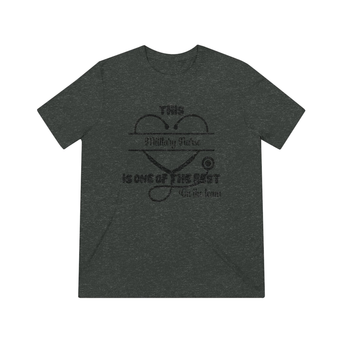 Military Nurse Triblend Tee