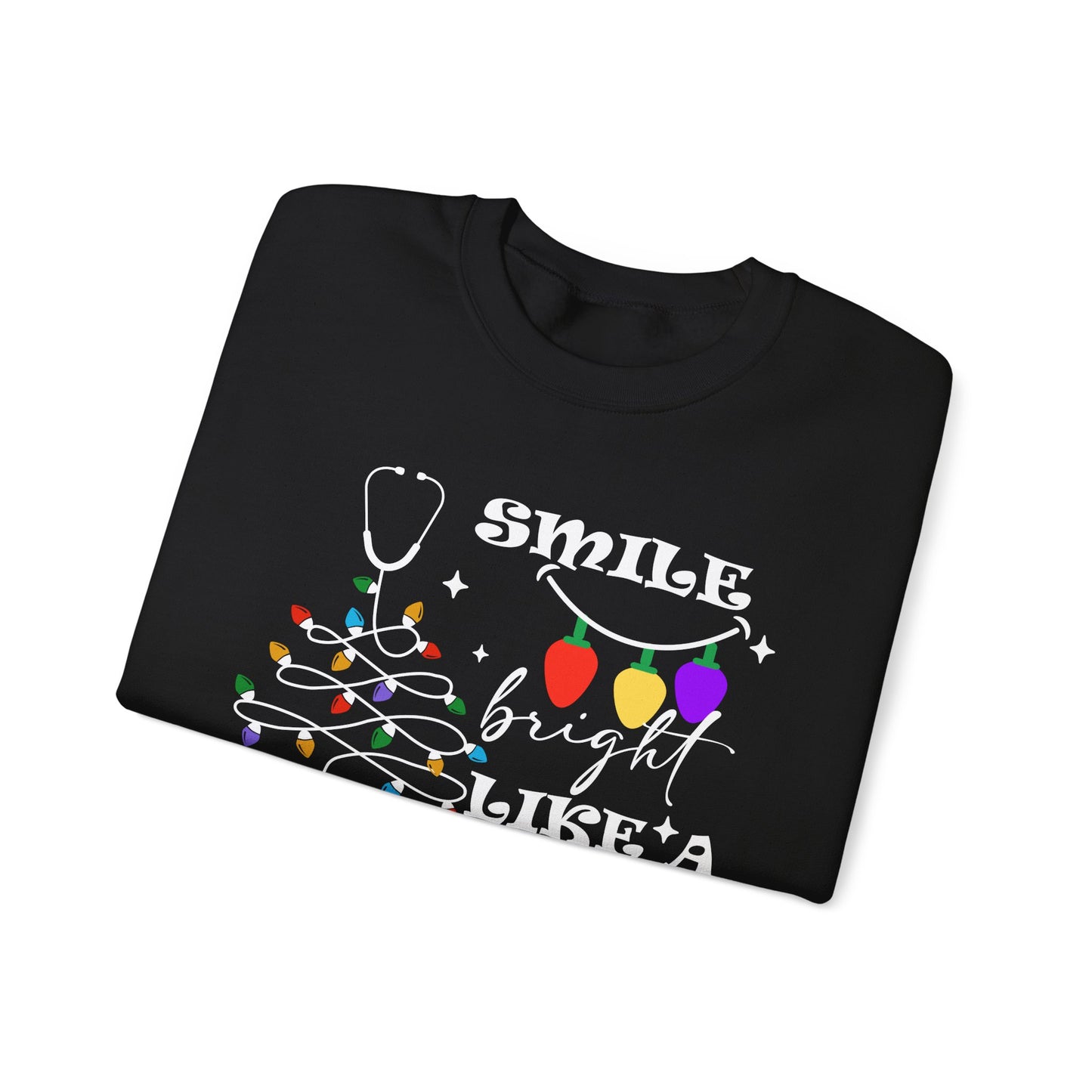 Smile Bright Heavy Blend™ Crewneck Sweatshirt